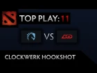 Dota 2 TI3 Top Play - Clip 11 - BuLba Clockwerk Hookshot