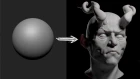 Zbrush Head Sculpt 23 - Demon Prince