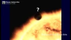 Jupiter Sized Sphere Caught Leaving The Sun?