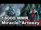 Miracle- Arteezy 18000 MMR vs Sumail Fear Moon PPD NEL Dota 2