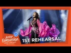 JESC 2017 l Belarus - Helena Meraai - I Am The One (First Rehearsal)