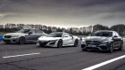 Honda NSX vs BMW M5 Competition vs Mercedes-AMG E 63 S | Drag Races | Top Gear