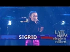 Sigrid Performs 'Don't Feel Like Crying'
