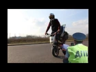 Yamaha slider stunt