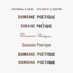 Domaine Poétique