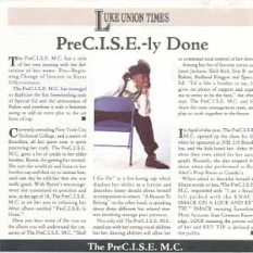 The PreC.I.S.E. M.C.