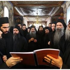 Братский хор Ватопедского монастыря